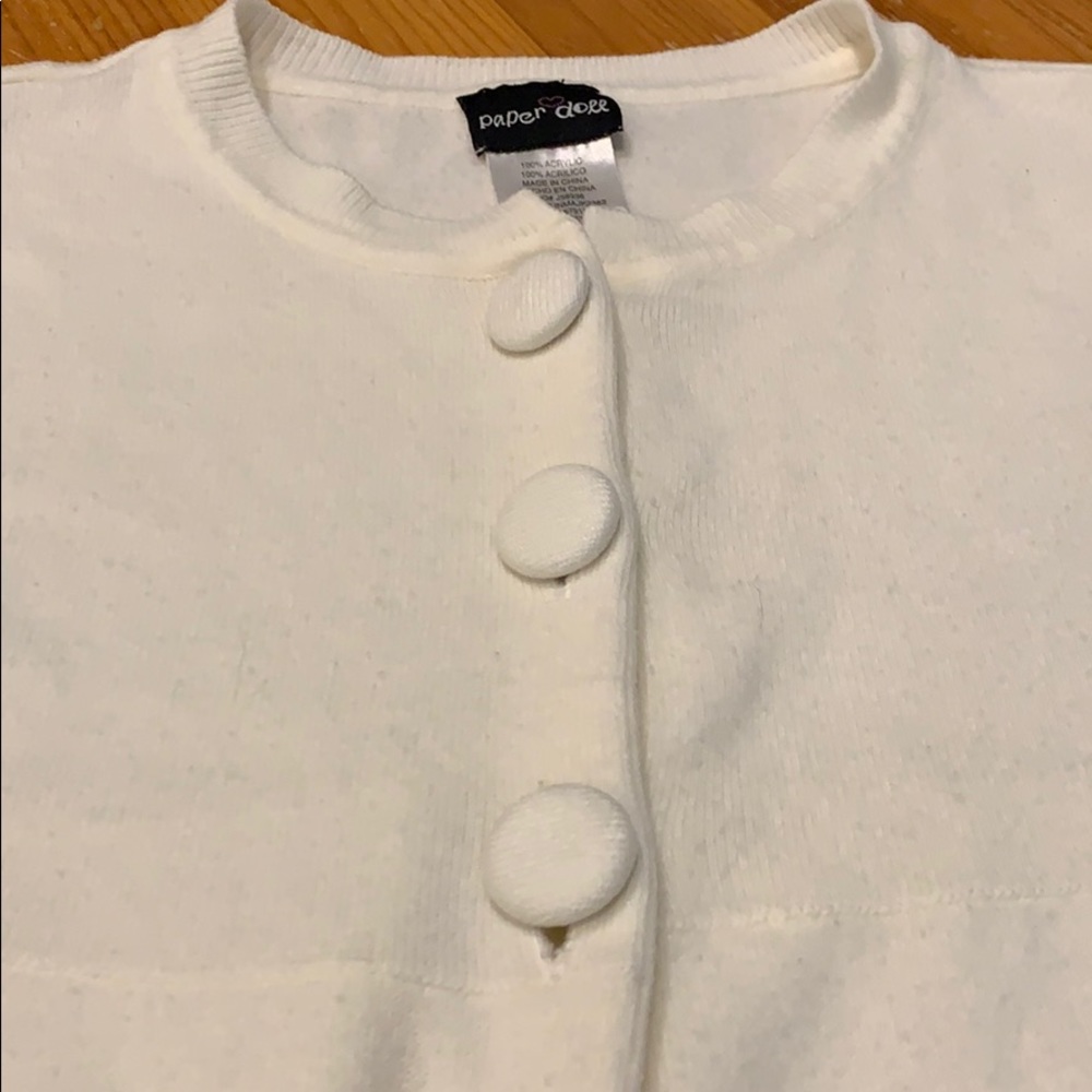 Paper Doll Girls Cardigan Sweater